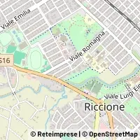 Karte Riccione
