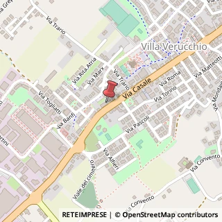 Mappa Via Casale, 35, 47826 Verucchio, Rimini (Emilia Romagna)
