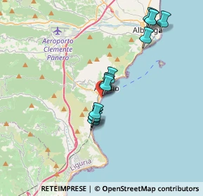 Mappa Via Don Boselli, 17021 Alassio SV, Italia (3.26154)