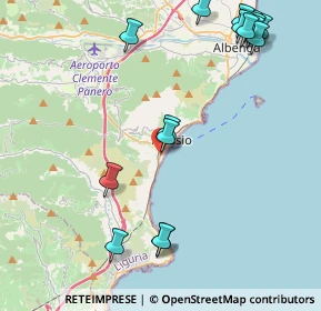 Mappa Via Luigi Pasteur, 17021 Alassio SV, Italia (5.39438)