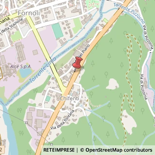 Mappa Via del Brennero, 18, 55023 Borgo a Mozzano, Lucca (Toscana)