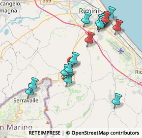 Mappa Strada statale 72 di San Marino, 47924 Rimini RN, Italia (4.42063)
