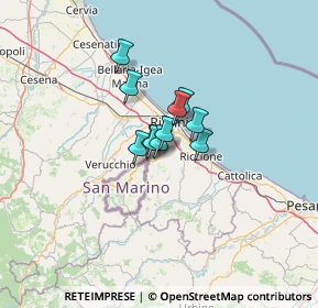 Mappa Strada statale 72 di San Marino, 47924 Rimini RN, Italia (6.40545)