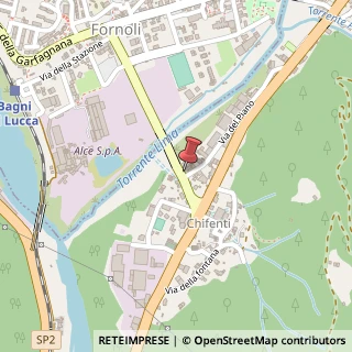 Mappa Via del Piano, 6, 55026 Borgo a Mozzano, Lucca (Toscana)