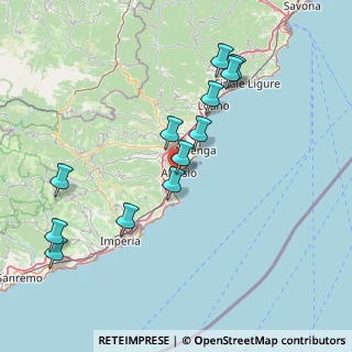 Mappa Via Don Francesco Cerruti, 17021 Alassio SV, Italia (16.08417)