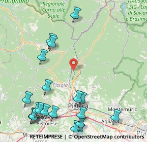 Mappa Fabbiana, 51100 Pistoia PT, Italia (11.602)