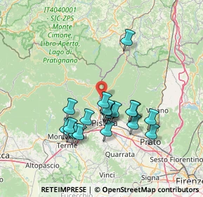 Mappa Via dei Gremignani, 51100 Pistoia PT, Italia (13.1085)