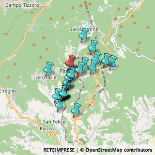Mappa Via dei Gremignani, 51100 Pistoia PT, Italia (1.33214)