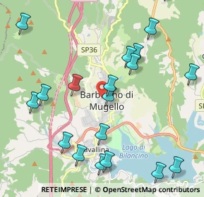 Mappa Viale della Libertà, 50031 Barberino di Mugello FI, Italia (2.6185)