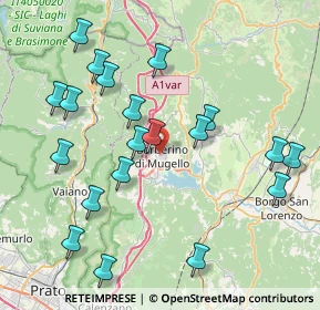 Mappa Viale della Libertà, 50031 Barberino di Mugello FI, Italia (8.9715)