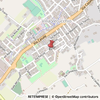 Mappa Via G. Pascoli, 43, 47826 Verucchio, Rimini (Emilia Romagna)