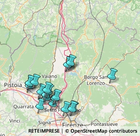 Mappa Corso Bartolomeo Corsini, 50031 Barberino di Mugello FI, Italia (17.8195)