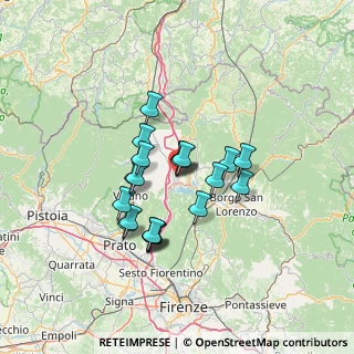 Mappa Corso Bartolomeo Corsini, 50031 Barberino di Mugello FI, Italia (10.6925)