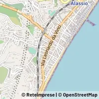 Map Alassio