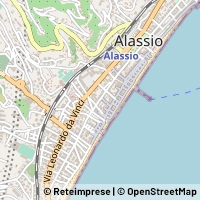 Map Alassio