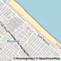 Mapa Riccione