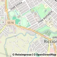 Karte Riccione