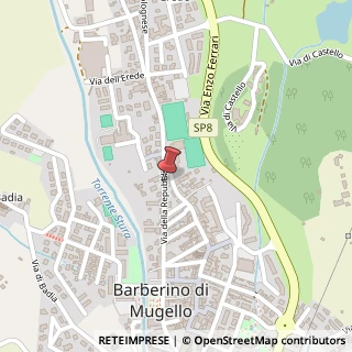 Mappa Viale della repubblica 95, 50031 Barberino di Mugello, Firenze (Toscana)