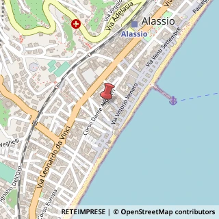 Mappa Corso Dante Alighieri, 112, 17021 Alassio, Savona (Liguria)