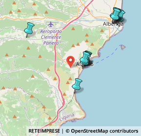 Mappa Regione Fenarina, 17021 Alassio SV, Italia (4.43333)