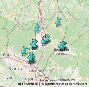 Mappa 50031 Barberino di Mugello FI, Italia (11.44368)