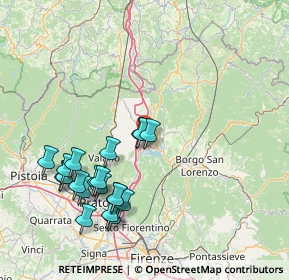 Mappa 50031 Barberino di Mugello FI, Italia (17.0755)