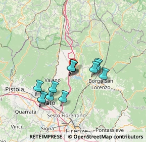 Mappa 50031 Barberino di Mugello FI, Italia (12.37538)