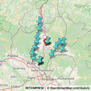 Mappa Via Ugo Foscolo, 50031 Barberino di Mugello FI, Italia (10.784)