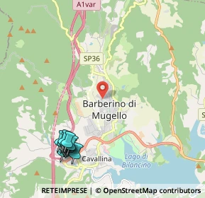 Mappa 50031 Barberino di Mugello FI, Italia (2.71)