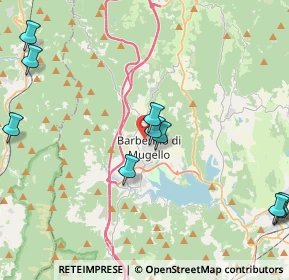 Mappa Via Ugo Foscolo, 50031 Barberino di Mugello FI, Italia (5.72545)