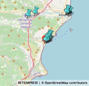 Mappa Via Nino Bixio, 17021 Alassio SV, Italia (3.24)