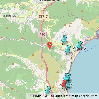 Mappa Via Ottone I, 17021 Alassio SV, Italia (3.20455)