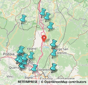 Mappa Via dell'Erede, 50031 Barberino di Mugello FI, Italia (19.562)