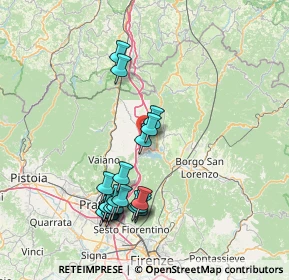 Mappa Via dell'Erede, 50031 Barberino di Mugello FI, Italia (15.86)