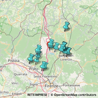 Mappa Via dell'Erede, 50031 Barberino di Mugello FI, Italia (11.603)