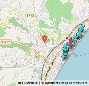 Mappa Via Michelangelo Buonarroti, 17021 Alassio SV, Italia (0.61545)