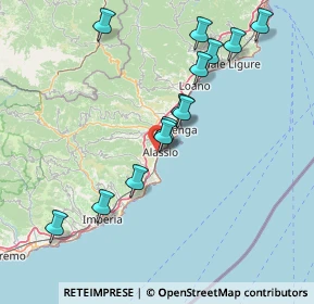 Mappa Via Michelangelo Buonarroti, 17021 Alassio SV, Italia (15.83769)
