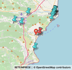Mappa Via Michelangelo Buonarroti, 17021 Alassio SV, Italia (4.67067)