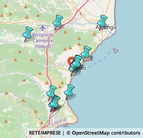 Mappa Via Privata Pamela, 17021 Alassio SV, Italia (3.32077)