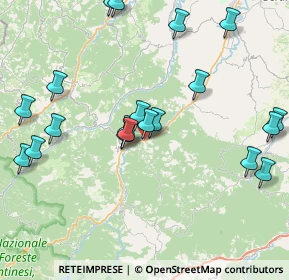 Mappa Piazza Giacomo Matteotti, 47012 Civitella di Romagna FC, Italia (9.303)