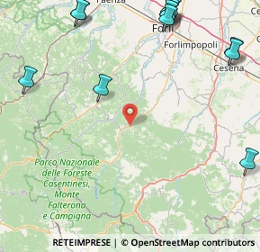 Mappa Civitella Di Romagna, 47012 Civitella di Romagna FC, Italia (25.43417)