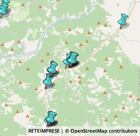 Mappa Civitella Di Romagna, 47012 Civitella di Romagna FC, Italia (4.403)