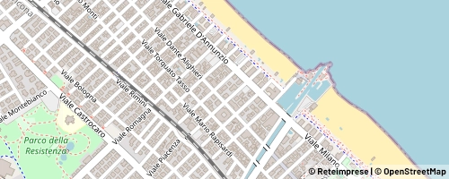 Mappa Riccione