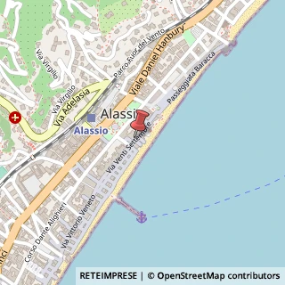 Mappa Via XX Settembre, 123, 17021 Alassio, Savona (Liguria)