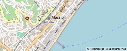 Mappa Alassio