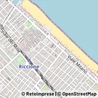Karte Riccione