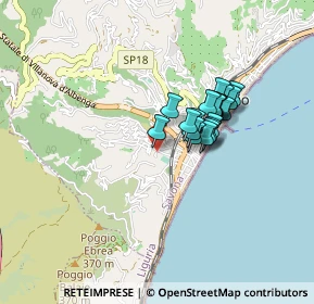 Mappa 17023 Alassio SV, Italia (0.6215)