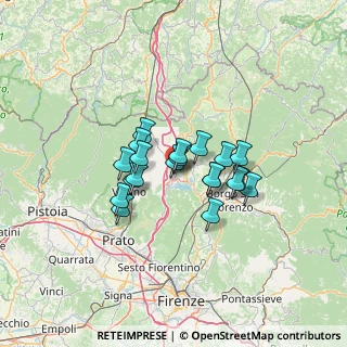 Mappa Viale della Repubblica, 50031 Barberino di Mugello FI, Italia (9.3125)