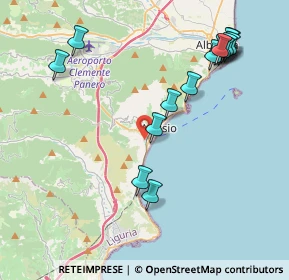 Mappa Via S. Giov. Battista, 17021 Alassio SV, Italia (4.718)