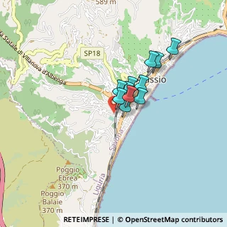 Mappa Via Privata Eredi Gaibisso, 17021 Alassio SV, Italia (0.54455)